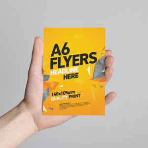 A6 flyer printing