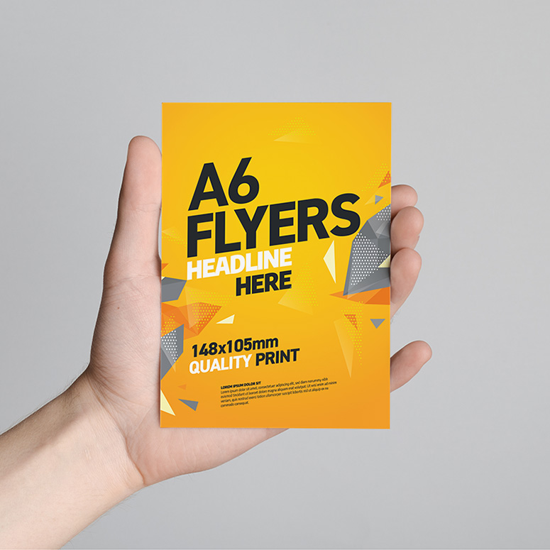A6 flyer printing